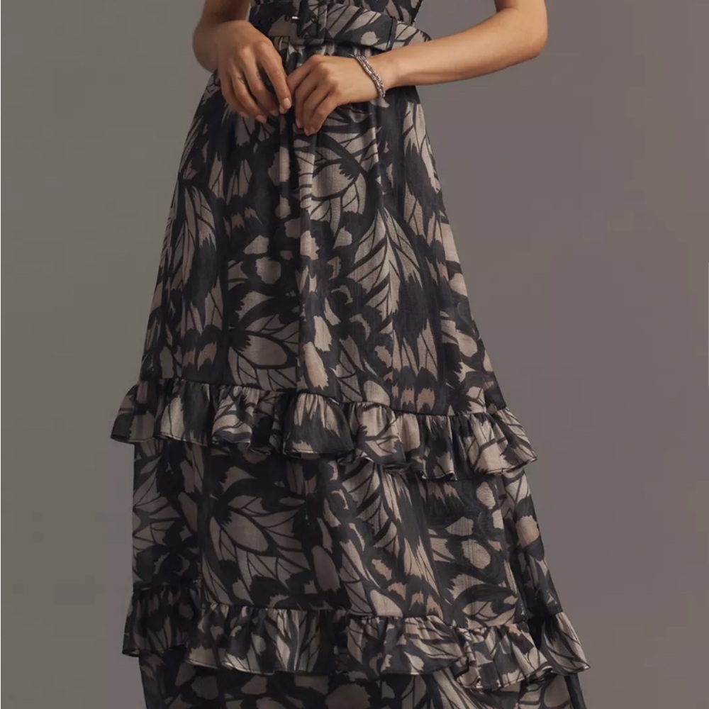 Anthropologie Hutch Sleeveless Belted Maxi
Dress